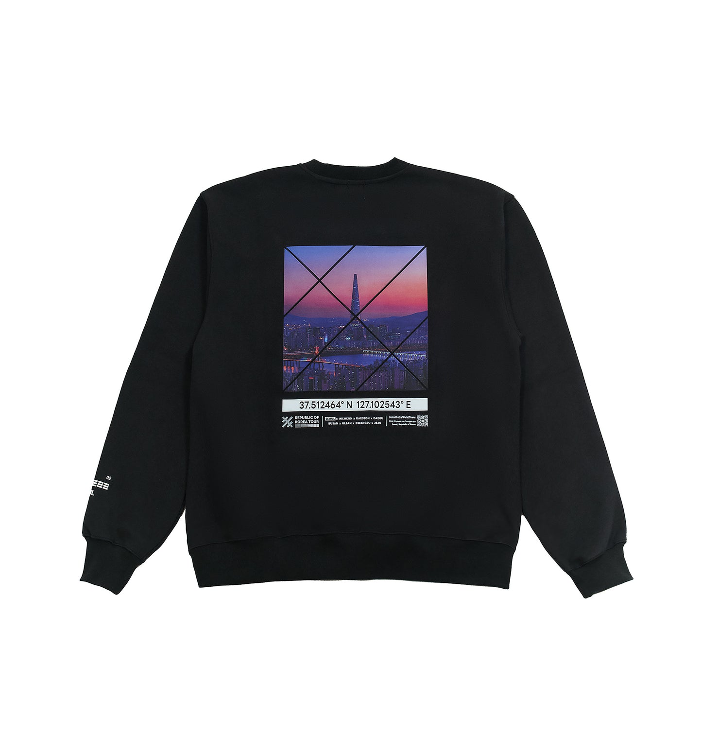 KOREA TOUR | THE NIGHT OF SEOUL SWEATSHIRTS BLACK