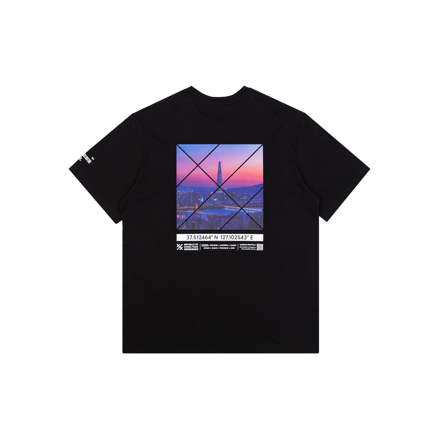 KOREA TOUR | THE NIGHT OF SEOUL T-SHIRTS BLACK